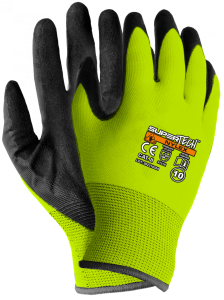 Rękawice powlekane lateksem SUPER TECH NYLEX CAT.II - 09