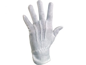 Rękawice tekstylne MAWA z PVC kropkami  - 06