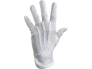 Rękawice tekstylne MAWA z PVC kropkami  - 08