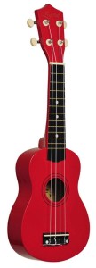 Ever Play UK-21 ukulele sopranowe RDG CZERWONE