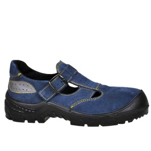 Sandały bezpieczne FAGUM 1104/1KP S1 SRC DWW klamra - antracyt - 37