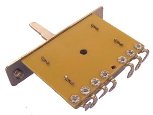 Przełącznik 5-pozycyjny BK do gitary typu stratocaster / superstrat