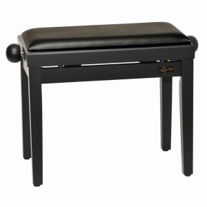 Ever Play drewniana ława do pianina PB-5A czarny mat PCV