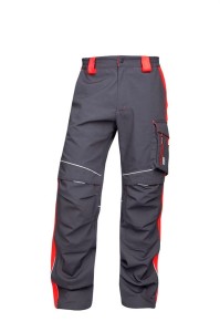 Spodnie do pasa NEON - szaro-czerwony - 170-175cm - M