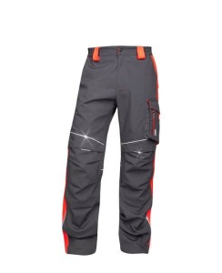 Spodnie do pasa NEON - szaro-czerwony - 176-182cm - 48