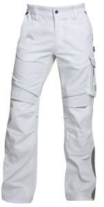 Spodnie do pasa URBAN+ - biały - 176-182cm - 48