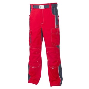 Spodnie do pasa VISION 02 - czerwono-szary - 170-175cm - 54