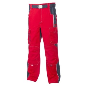 Spodnie do pasa VISION 02 - czerwono-szary - 176-182cm - 48