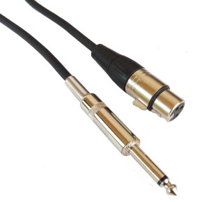 ROXTONE SAMURAI SMXJ210L15 Kabel mikrofonowy XLRF / duży jack
