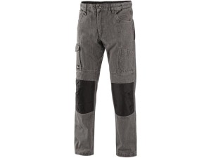 Spodnie jeans NIMES III męskie - szaro-czarny - 48