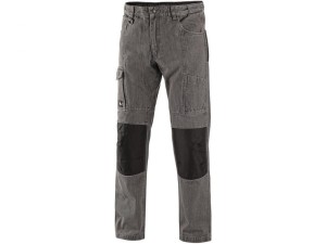 Spodnie jeans NIMES III męskie - szaro-czarny - 56