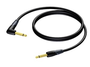 ProCab CLA650/3 kabel jack (mono) - jack(mono) kątowy 3m