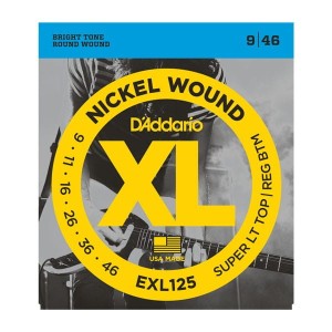 D'Addario EXL125 9-46 struny do gitary elektrycznej