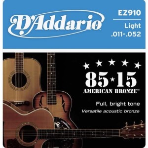 D'Addario EZ910 11-52 struny do gitary akustycznej