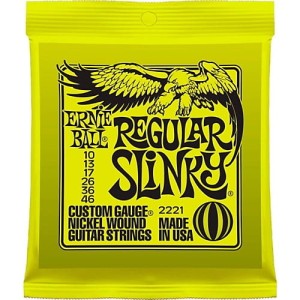 Ernie Ball 2221 Regular Slinky 10-46 struny do gitary elektrycznej