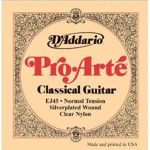D'Addario EJ45 struny do gitary klasycznej naciąg normalny