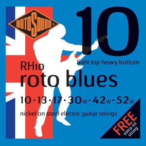 RotoSound Roto Blues 10-52 struny do gitary elektrycznej