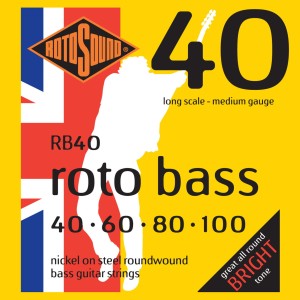 Roto Sound RB40 struny do gitary basowej