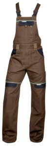 Spodnie ogrodniczki COOL TREND - brązowy - 176-182cm - 52