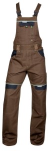 Spodnie ogrodniczki COOL TREND - brązowy - 176-182cm - 62