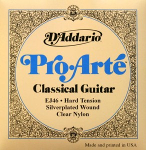 D'Addario EJ46 struny do gitary klasycznej naciąg twardy