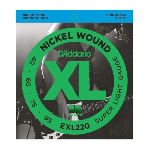 D'Addario EXL220 40-95 struny do gitary basowej