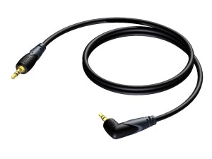 ProCab CLA718/1,5 kabel jack 3,5 - jack 3,5 (kątowy) 1,5m