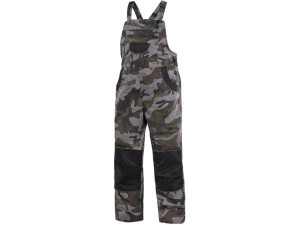 Spodnie ogrodniczki CXS CAMO dziecięce - 130