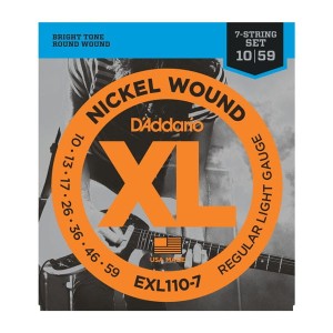 D'addario EXL110-7 10-59 struny do gitary elektrycznej