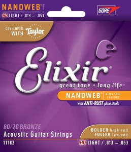Elixir NanoWeb Bronze Medium 13-53 do git. akustycznej