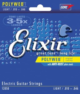 Elixir POLYWEB 10-46 struny do gitary elektrycznej