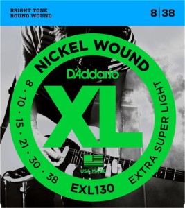 D'Addario EXL130 8-38 struny do gitary elektrycznej