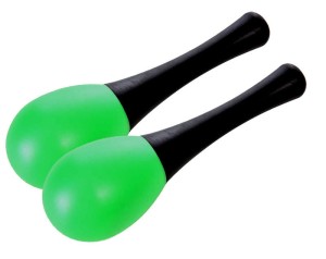 M22 mini marakasy ZIELONE PARA