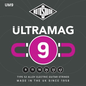 RotoSound Roto UM9 ULTRAMAG struny do gitary elektrycznej 9-42