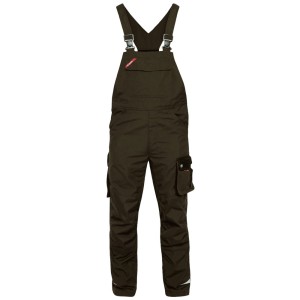 Spodnie ogrodniczki ENGEL Galaxy - khaki/czarny - 22