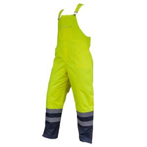 Spodnie ogrodniczki HSV YELLOW - yellow - M