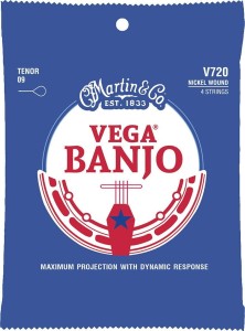 Martin V720 StringsVega struny banjo 4str 9-30