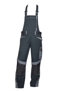 Spodnie ogrodniczki R8ED+ - czarno-szary - 176-182cm - 46
