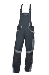 Spodnie ogrodniczki R8ED+ - czarno-szary - 176-182cm - 60