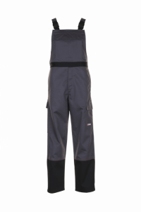 Spodnie ogrodniczki spawalnicze PLANAM WELD SHIELD - szary/czarny - 64