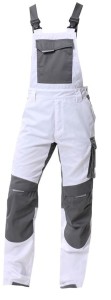 Spodnie ogrodniczki SUMMER - biały - 62 - 176-182cm