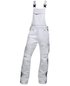 Spodnie ogrodniczki URBAN+ - biały - 170-175cm - XXL