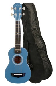 Arrow PB10 B2 ukulele sopranowe BLUE 2 + POKROWIEC