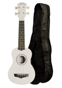 Arrow PB10 WH ukulele sopranowe BIAŁE + POKROWIEC (1)