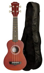 Arrow PB10 NT ukulele sopranowe BRĄZOWE  + POKROWIEC