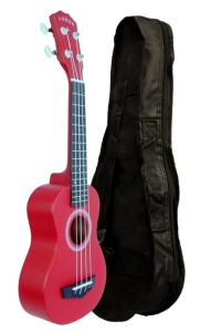 Arrow PB10 RD ukulele sopranowe CZERWONE RD + POKROWIEC