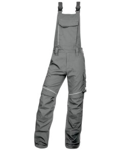 Spodnie ogrodniczki URBAN+ - szary - 183-190cm - XXL