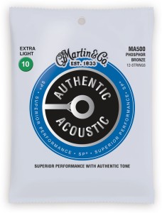 Martin ACOUSTIC MA500 struny 12str PH.BR 10-47