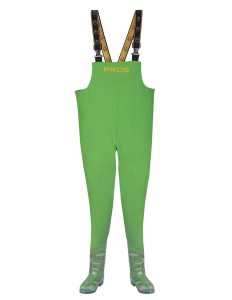 Spodniobuty damskie SB01-D - zielony (stokrotka) - 38/39