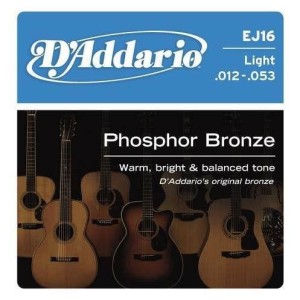 D'Addario EJ16 12-53 struny do gitary akustycznej
